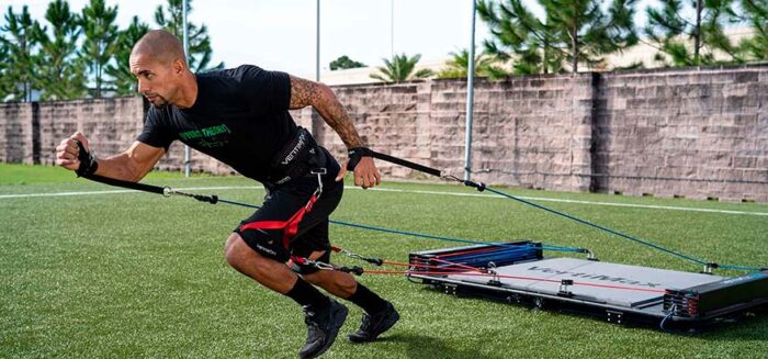 Entrenamiento con plataforma vertimax