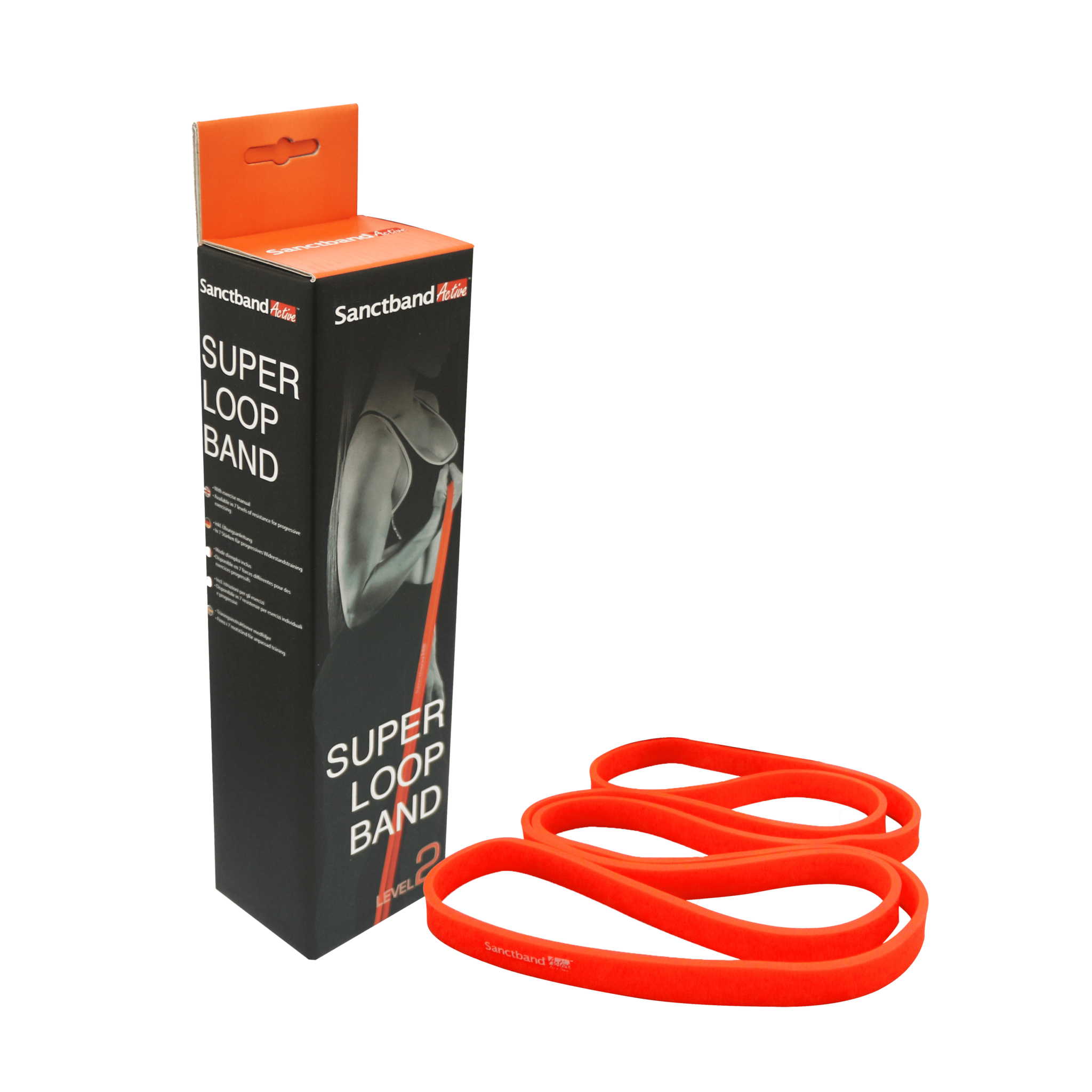 SBA Superloop Band Retail Pack Amber IMG 2 | Sanctband Superloop - Superloop Amber (Int. 2/7)