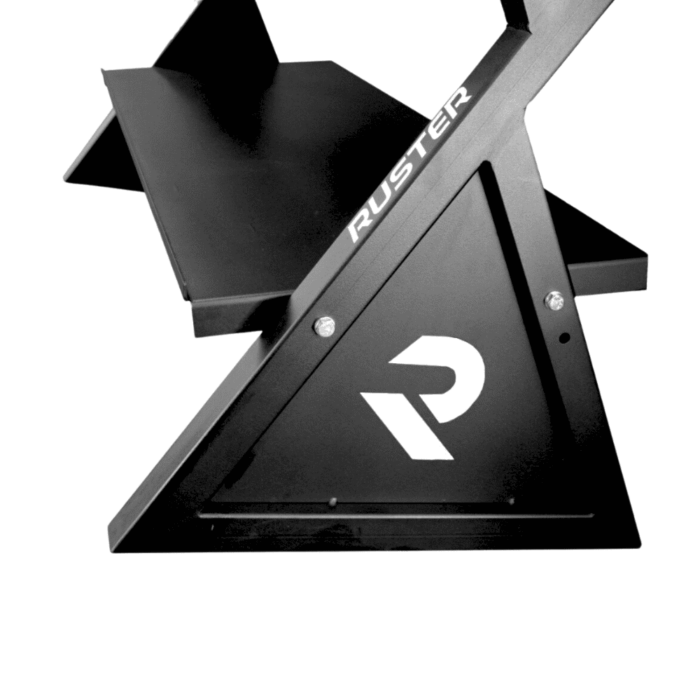 Rack mancuernas Ruster en detalle Iberian Sportech