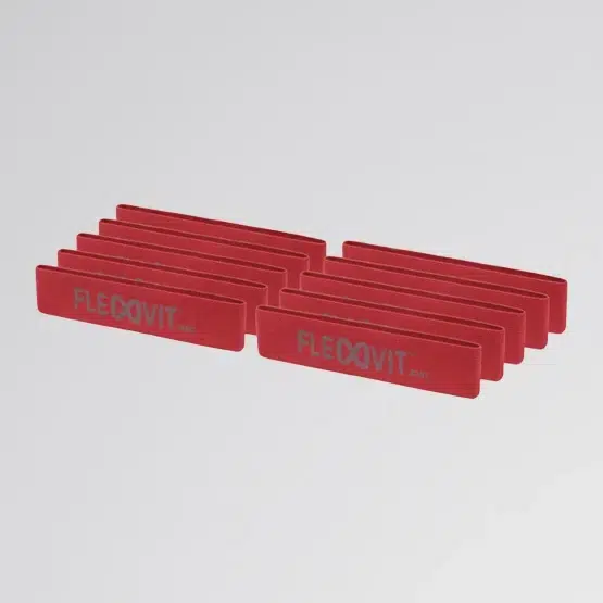 packrojomini | FLEXVIT Mini - Mini Prehab (rojo, Int. 3/6), Pack 10
